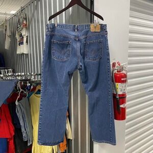 Vintage Y2K Rocawear Blue Jeans Straight Leg Men's Size 42 x 32 Baggy Jeans